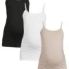 Everyday 3 Pack Maternity Cami - Multi -RIVE IS Clothing Shop VFH45 SQ1 0000000079 ASSORTED PKf