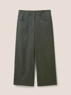 White Stuff Harper Wide Leg Trouser - Green -RIVE IS Clothing Shop VFM87 SQ4 0000000047 GREEN MDd