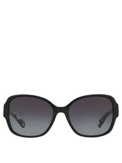 COACH L154 Butterfly Sunglasses - Black -RIVE IS Clothing Shop VFM8O SQ4 0000000004 BLACK SLf