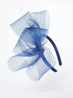 Quiz Pleated Loop Headband Fascinator -RIVE IS Clothing Shop VFML5 SQ3 0000000354 DARK BLUE SLd