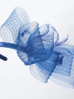 Quiz Pleated Loop Headband Fascinator -RIVE IS Clothing Shop VFML5 SQ4 0000000354 DARK BLUE SLd1