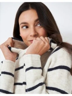 Crew Clothing Knit Hoodie - Multi -RIVE IS Clothing Shop VFSHY SQ6 0000000029 MULTI MDd2