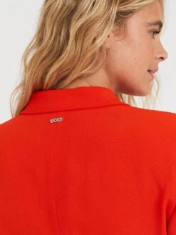 BOSS Jawana Tailored Tie Waist Blazer - Orange -RIVE IS Clothing Shop VFU3J SQ6 0000000198 ORANGE MDd2