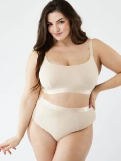 Oola Control High Waist Brief - Light Beige -RIVE IS Clothing Shop VG4XM SQ3 0000001343 LIGHT BEIGE MDo