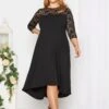 Yours Lace High Low Dress
