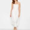 Long Tall Sally Cotton Sundress - White  -RIVE IS Clothing Shop VG9F1 SQ1 0000000013 WHITE MDf