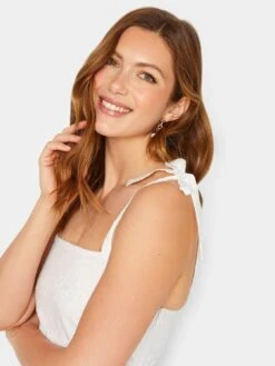 Long Tall Sally Cotton Sundress - White  -RIVE IS Clothing Shop VG9F1 SQ4 0000000013 WHITE MDd