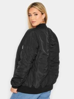 Yours Bomber Jacket Black -RIVE IS Clothing Shop VGIIU SQ2 0000000004 BLACK MDb