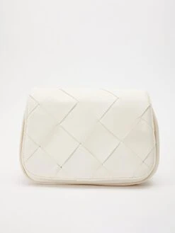 Quiz Woven Shoulder Bag