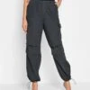 Long Tall Sally Parachute Pant - Black 2 Long Tall Sally Parachute Pant - Black -RIVE IS Clothing Shop VGZY6 SQ1 0000000004 BLACK MDf