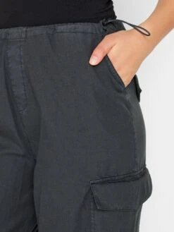 Long Tall Sally Parachute Pant - Black -RIVE IS Clothing Shop VGZY6 SQ4 0000000004 BLACK MDd