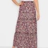 Long Tall Sally Long Long Tall Sally Sally Pink Ditsy Tiered Maxi Skirt -RIVE IS Clothing Shop VH03Z SQ1 0000000063 PINK MDf
