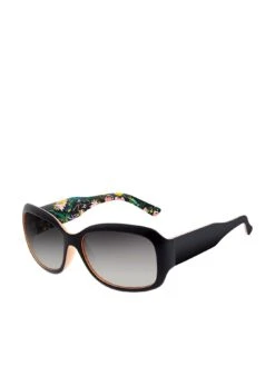 Ted Baker Rectangle Sunglasses - Black/pink