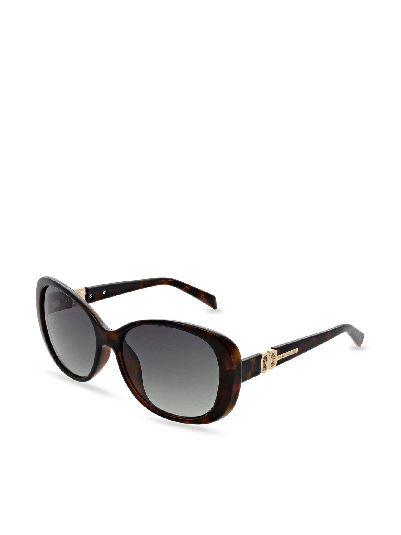 Karen Millen Oversized Sunglasses - Tort/gold 3 Karen Millen Oversized Sunglasses - Tort/gold