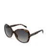 Karen Millen Oversized Sunglasses - Tort -RIVE IS Clothing Shop VHB18 SQ1 0000000020 BLUE SLf