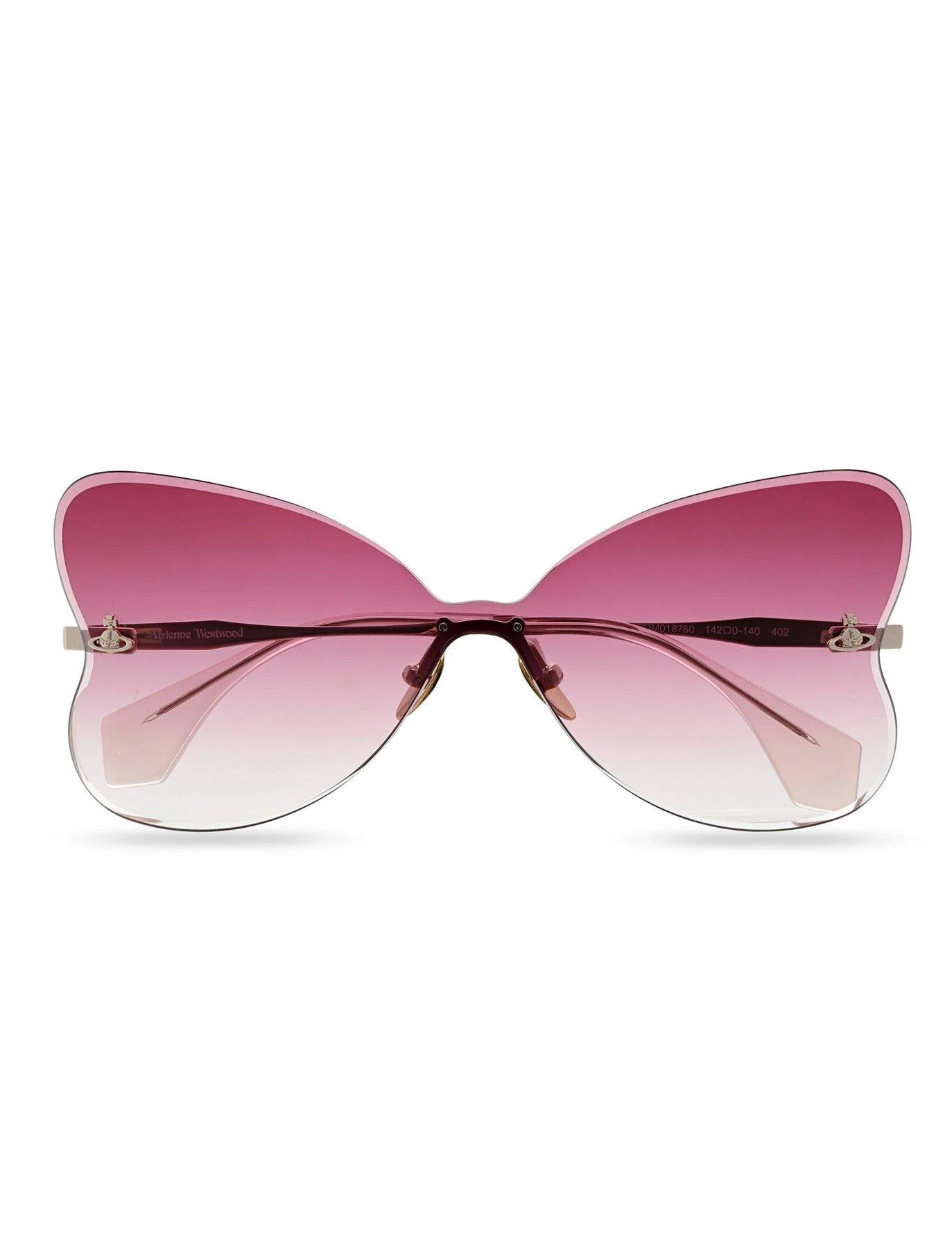 Vivienne Westwood Butterfly Sunglasses - Gold 4 Vivienne Westwood Butterfly Sunglasses - Gold - Image 2