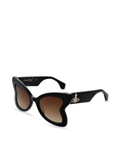 Vivienne Westwood Butterfly Sunglasses - Black
