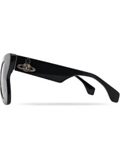 Vivienne Westwood Butterfly Sunglasses - Black -RIVE IS Clothing Shop VHB2R SQ3 0000000004 BLACK SLd