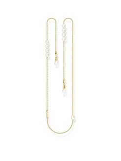 Thomas Sabo Gold Faux Pearl Sunglasses Chain