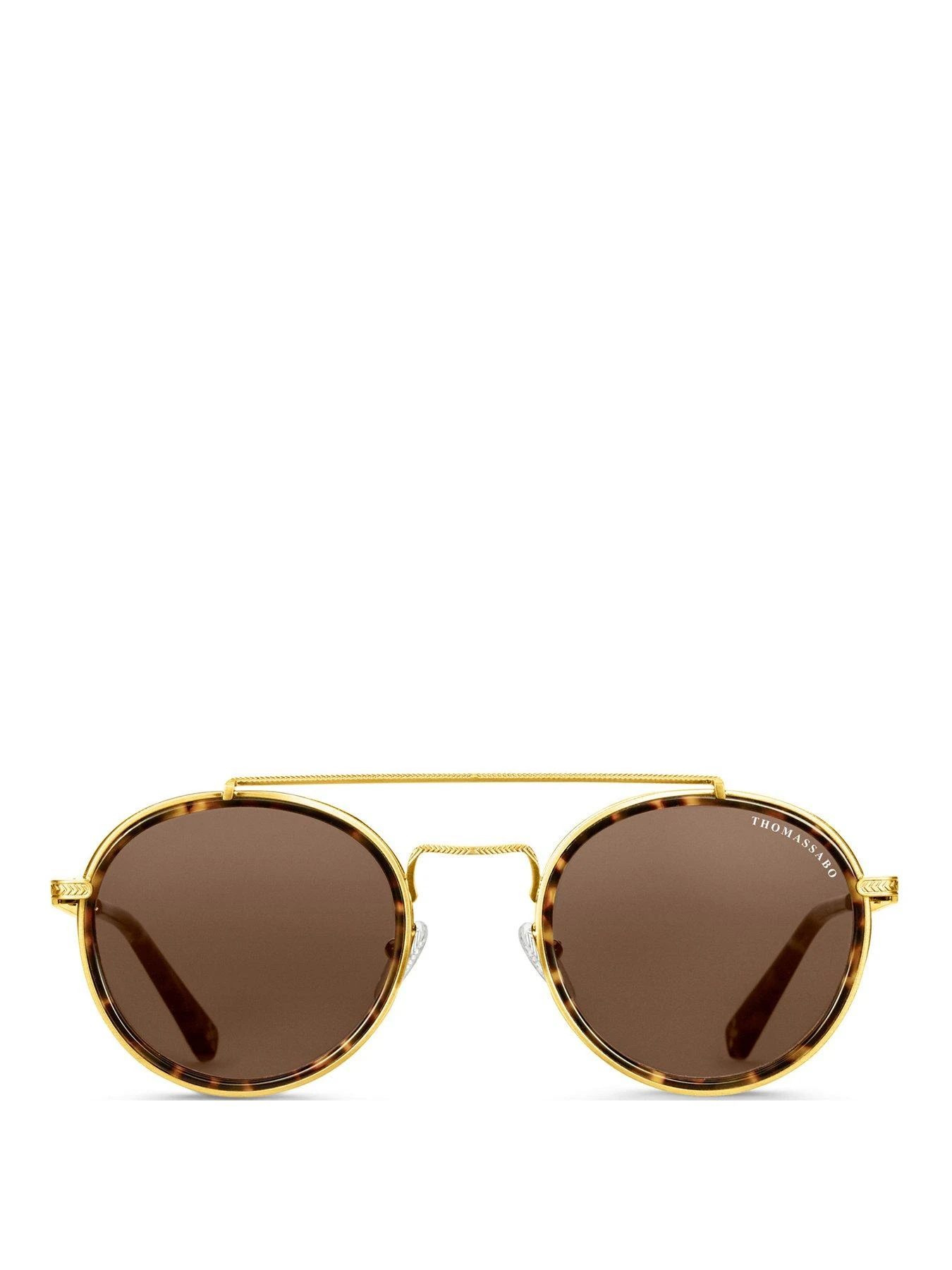 Thomas Sabo Johnny Brown Panto Sunglasses 3 Thomas Sabo Johnny Brown Panto Sunglasses