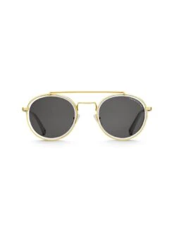 Thomas Sabo Johnny Grey & Gold Panto Sunglasses -RIVE IS Clothing Shop VHIJY SQ3 0000000005 GREY SLd1
