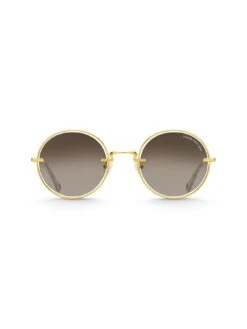 Thomas Sabo Romy Gold Round Sunglasses 10 Thomas Sabo Romy Gold Round Sunglasses -RIVE IS Clothing Shop VHIK0 SQ4 0000000036 GOLD SLd2