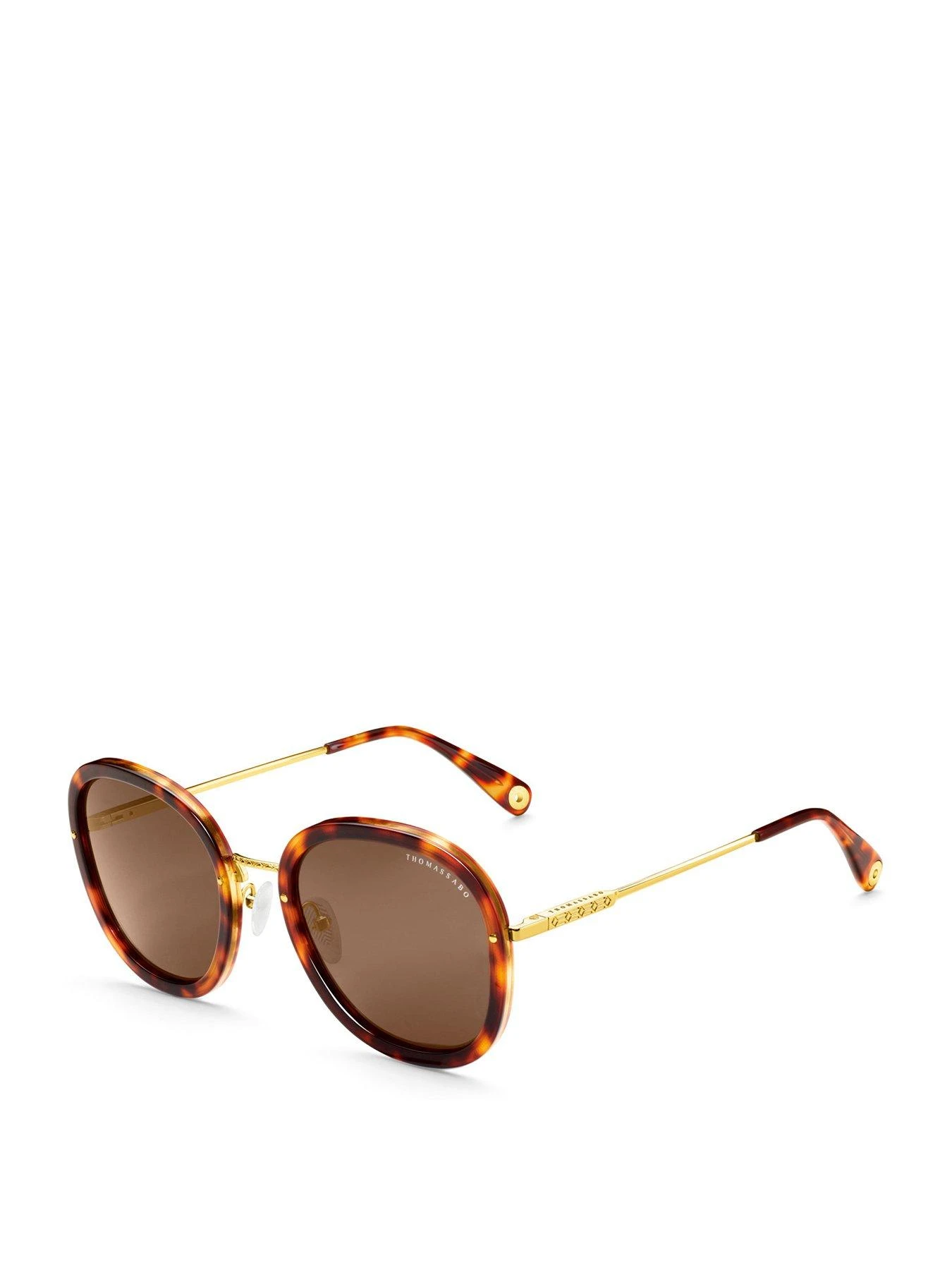 Thomas Sabo Mia Brown Oversized Sunglasses 3 Thomas Sabo Mia Brown Oversized Sunglasses