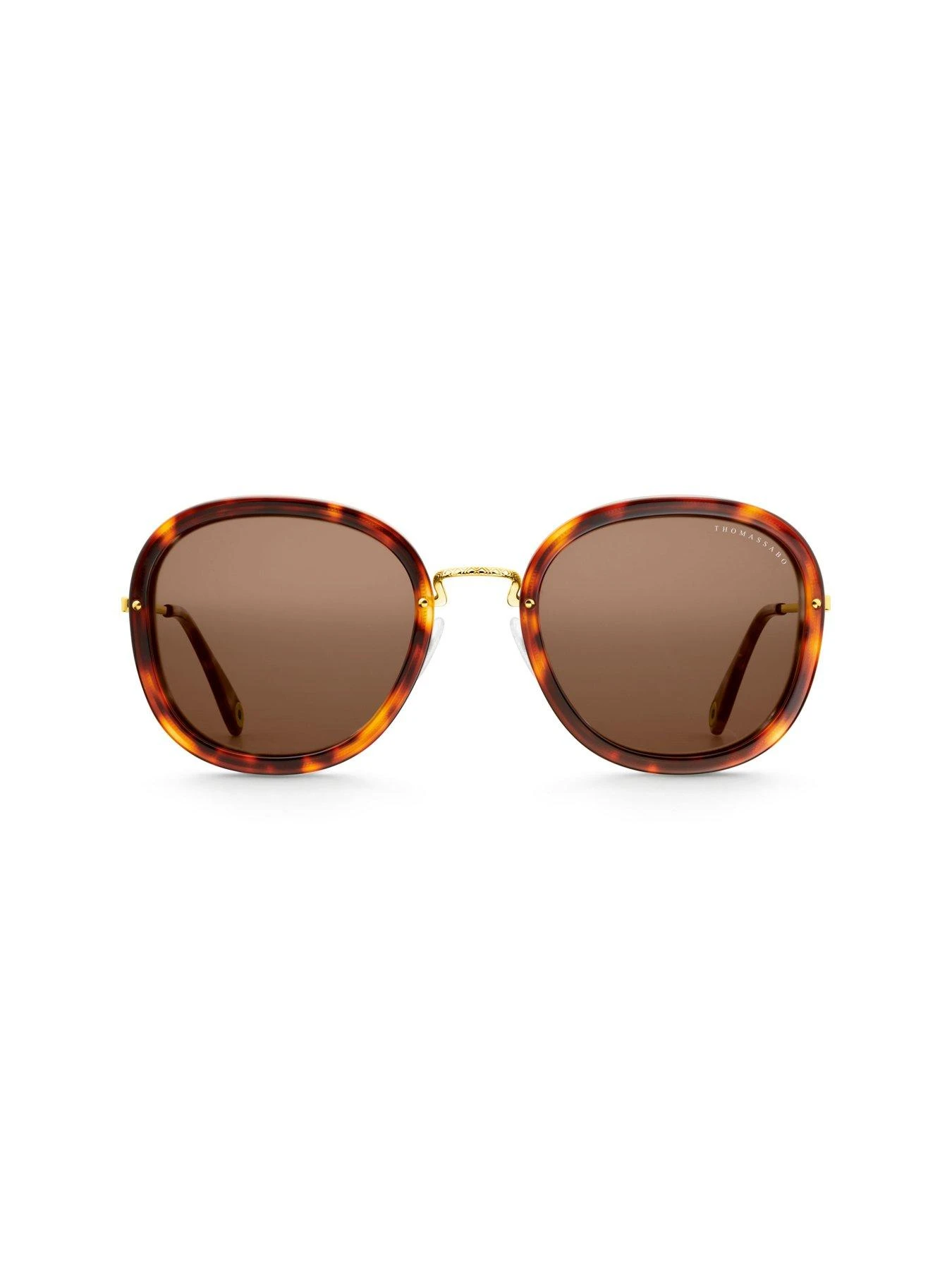 Thomas Sabo Mia Brown Oversized Sunglasses 5 Thomas Sabo Mia Brown Oversized Sunglasses - Image 3