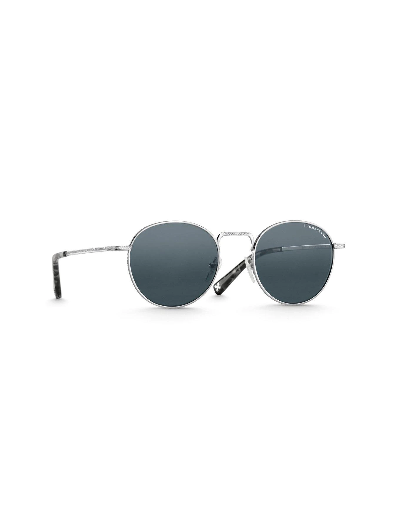 Thomas Sabo Johnny Blue & Silver Panto Sunglasses 5 Thomas Sabo Johnny Blue & Silver Panto Sunglasses - Image 3