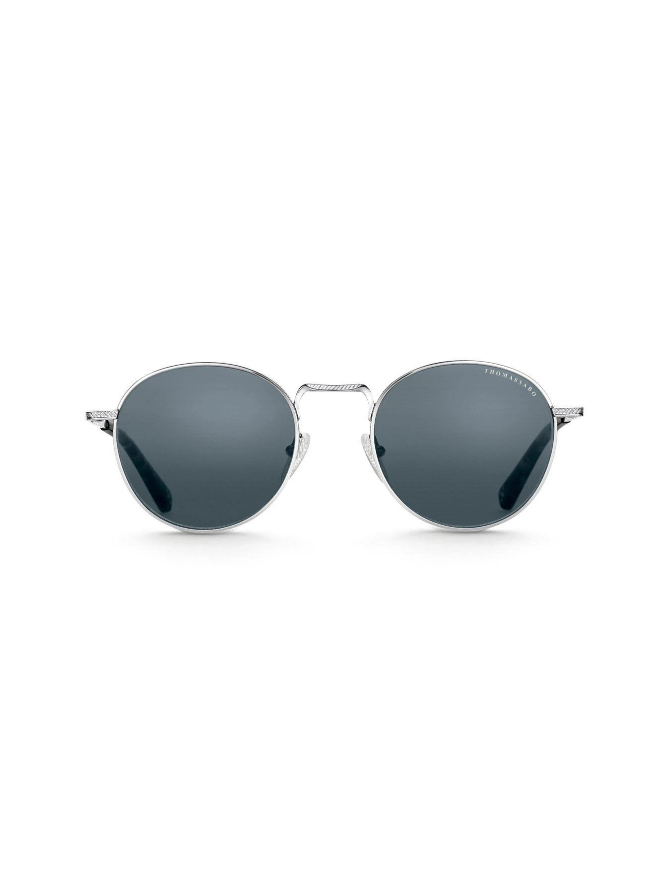 Thomas Sabo Johnny Blue & Silver Panto Sunglasses 6 Thomas Sabo Johnny Blue & Silver Panto Sunglasses - Image 4