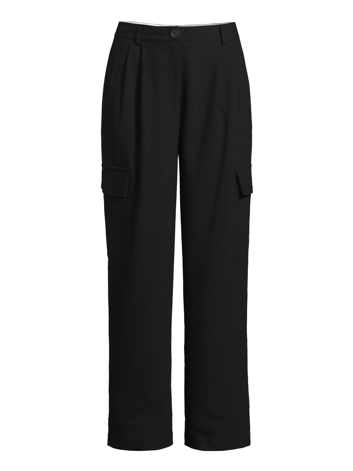 Michelle Keegan Tailored Relaxed Cargo Trousers - Black 5 Michelle Keegan Tailored Relaxed Cargo Trousers - Black - Image 3
