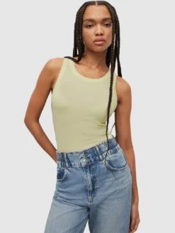 AllSaints Rina Tank Top - Chartuese Green