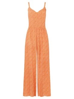 Joe Browns Summer Days Jumpsuit Orange -RIVE IS Clothing Shop VHSGK SQ5 0000000198 ORANGE MDd