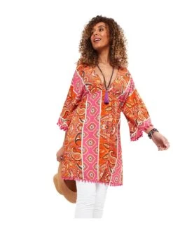 Joe Browns Dressed To Impress Tunic Multi -RIVE IS Clothing Shop VHSHK SQ5 0000000029 MULTI MDd1