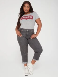 Levi's® Plus Levi's Plus Plus Boyfriend Blacks - Night Is Young Plus - Black -RIVE IS Clothing Shop VHUKK SQ3 0000000004 BLACK MDo