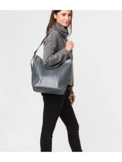 Pure Luxuries London Winchester Shoulder Leather Bag -RIVE IS Clothing Shop VHXB1 SQ2 0000000020 BLUE MDd