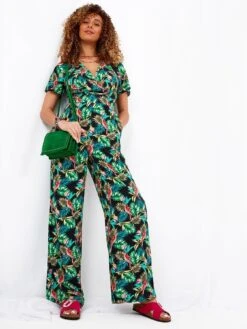 Joe Browns Petite Truly Tropical Jumpsuit Multi -RIVE IS Clothing Shop VHXDM SQ3 0000000029 MULTI MDo