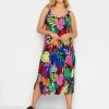 Yours Summer Samba Ring Detail Beach Dress - Multi