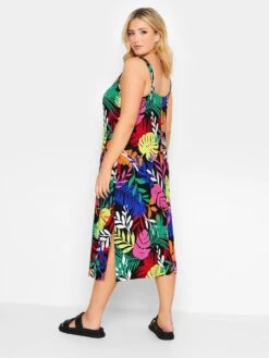 Yours Summer Samba Ring Detail Beach Dress - Multi -RIVE IS Clothing Shop VI2YY SQ2 0000000004 BLACK MDb