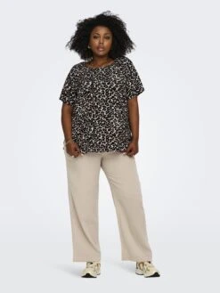 Only Curve Vica Curve Leopard Top - Multi -RIVE IS Clothing Shop VI2ZA SQ3 0000000029 MULTI MDo
