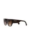 Vogue Eyewear Irregular Dark Havana Sunglass