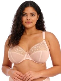 Elomi Namrah Underwired Bandless Plunge - Pink