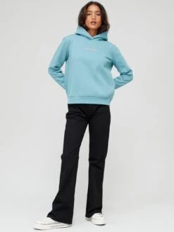 Calvin Klein Jeans Institutional Logo Hoodie - Green -RIVE IS Clothing Shop VIIMM SQ3 0000000047 GREEN MDo