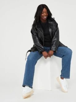 Levi's® Plus Levi's Plus 724™ High Rise Straight Leg Jean - Blue Wave -RIVE IS Clothing Shop VIKHS SQ4 0000000020 BLUE MDd