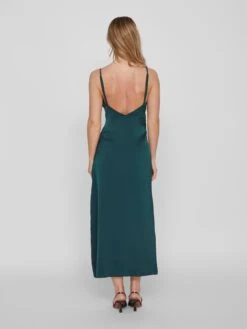 Vila Viravenna Strap Ankle Dress - Green -RIVE IS Clothing Shop VIKJI SQ2 0000000063 PINK MDb