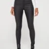 V By Very Shaping Coated Skinny Jeans - Black -RIVE IS Clothing Shop VIP3Z SQ1 0000000004 BLACK MDf