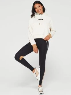 BOSS Colour Block Sleeve Logo Hoodie - White -RIVE IS Clothing Shop VIQRD SQ3 0000000013 WHITE MDo