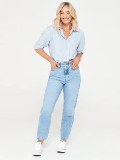 V By Very X Style Fairy Oversized Cotton Shirt - Print