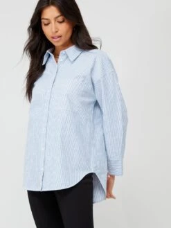 V By Very X Style Fairy Oversized Cotton Shirt - Print -RIVE IS Clothing Shop VIWRE SQ4 0000000270 PRINT MDd