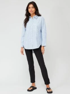 V By Very X Style Fairy Oversized Cotton Shirt - Print -RIVE IS Clothing Shop VIWRE SQ5 0000000270 PRINT MDd1